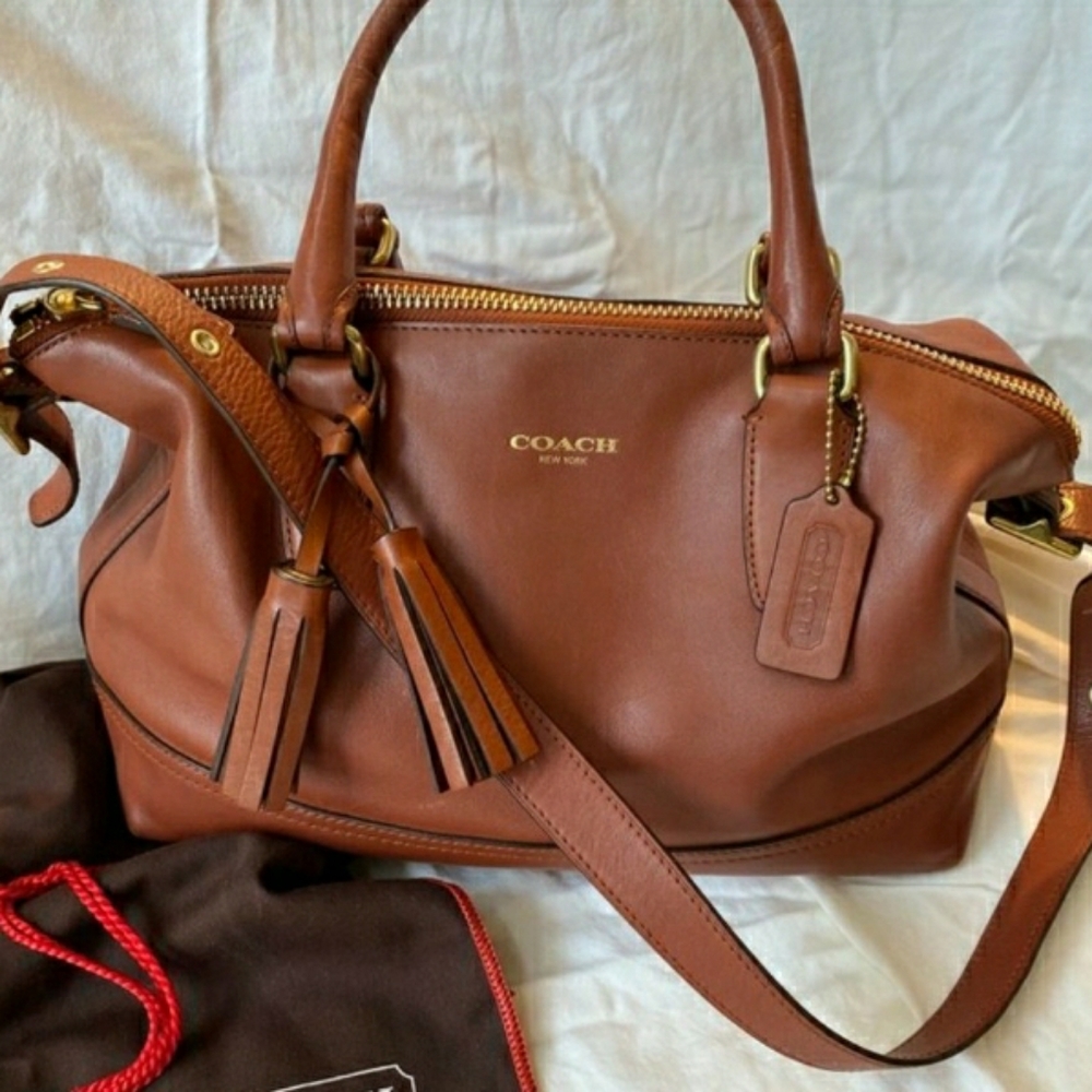 Coach medium Legacy Rory Saddle Brown